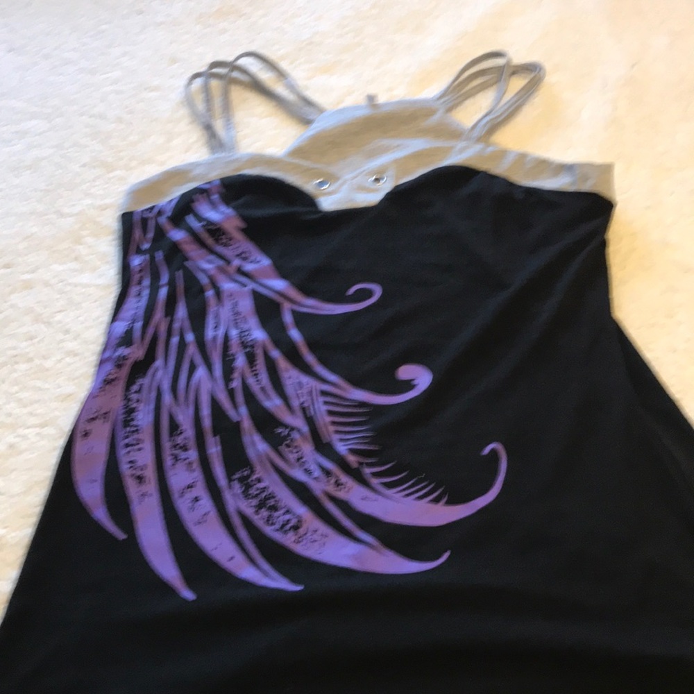 Spaghetti strap tank top